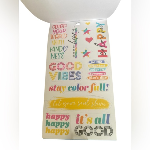 The Happy Planner Color Me Happy Happy Place Sticker Sheets Book - Picture 9 of 11